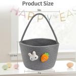 Goodheim Personalized Plush Bunny Easter Basket