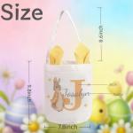 Personalized Bunny Easter Basket for Kids