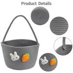 Goodheim Personalized Plush Bunny Easter Basket