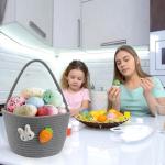 Goodheim Personalized Plush Bunny Easter Basket