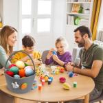 Goodheim Personalized Plush Bunny Easter Basket