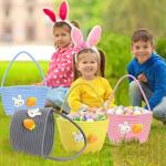 Goodheim Personalized Plush Bunny Easter Basket