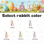 Personalized Bunny Easter Basket for Kids