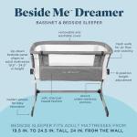Baby Delight Dreamer Bassinet with Height Adjustment