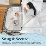 Baby Delight Dreamer Bassinet with Height Adjustment