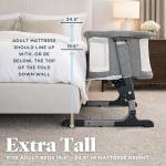 Baby Delight Dreamer Bassinet with Height Adjustment