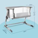 Baby Delight Dreamer Bassinet with Height Adjustment