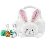 Personalized Easter Basket for Kids with Bunny