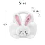 Personalized Easter Basket for Kids with Bunny