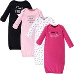 Hudson Baby Sparkle Cotton Gowns, 0-6 Months