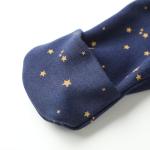 Organic Cotton Kimono Gown with Mittens for Babies