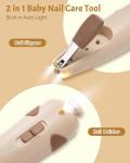 Lictin 26-in-1 Baby Grooming Kit and Nail Trimmer