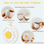 LETUENMI Electric Baby Nail Trimmer Kit