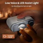 Electric Baby Nail Clipper with Polisher and Light