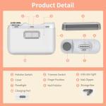 Electric Baby Nail Clipper with Polisher and Light