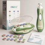 Electric Baby Nail File with LED Light