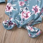 Moru Baby Girls Organic Cotton Floral Gown 0-6 Months