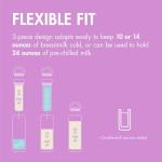 Boon Frosh Portable Breast Milk Chiller - Purple