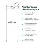 Willow Portable Breastmilk Cooler - 24-Hour Insulated Storage