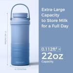 Momcozy 22oz Portable Breast Milk Cooler with Bottles