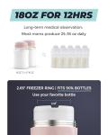 WEMOH Breast Milk Cooler Bottle - 12H Cold Storage