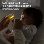 Gentle Electric Nail Trimmer for Babies and Adults