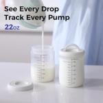 WONDBORN Portable Breast Milk Cooler with Ice Rings