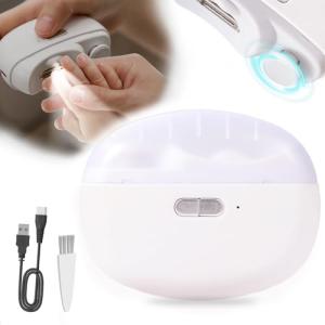 Electric Baby Nail Clippers with LED Light