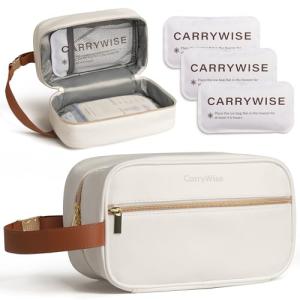 CarryWise Portable Breast Milk Cooler Bag with Ice Packs