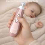 Fansidi Electric Baby Nail File with LED Light