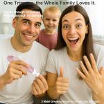 Fansidi Electric Baby Nail File with LED Light