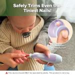 Haakaa Electric Baby Nail Trimmer with LED Light