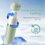 Travel Breast Milk Cooler Bottle - Keeps Milk Fresh