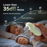 MelodySusie Electric Baby Nail Trimmer with Night Light