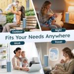 Portable Breast Milk Cooler with Bottles, 22oz Capacity