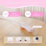 Electric Baby Nail Trimmer with Light and 15 Pads