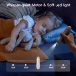 Electric Baby Nail Trimmer with Light and 15 Pads