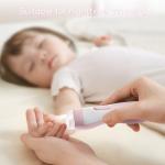 Electric Baby Nail Trimmer with Light and 15 Pads