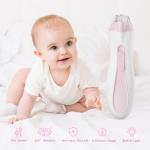 Electric Baby Nail Trimmer with Light and 15 Pads