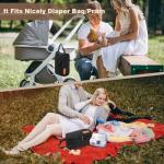 Portable Breast Milk Cooler Travel Bag with Ice Packs