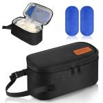 Portable Breast Milk Cooler Travel Bag with Ice Packs