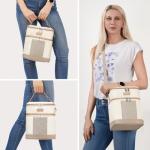 Mancro Insulated Baby Bottle Cooler Bag, Beige