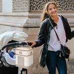 Mancro Insulated Baby Bottle Cooler Bag, Beige