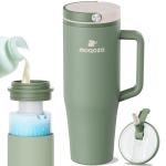 Portable Breastmilk Storage Bottle with Cooler, 40oz