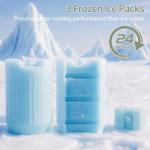 Portable Breastmilk Storage Bottle with Cooler, 40oz