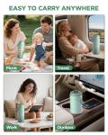 PLOSIF Portable Breast Milk Cooler with Bottles
