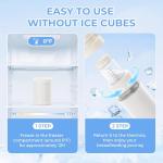 Beige Portable Breast Milk Cooler with Bottles