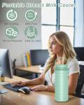Portable 22oz Breast Milk Cooler for Travel
