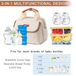 Breastmilk Cooler Bag with Ice Pack for Moms