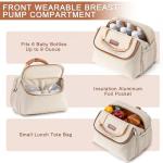 Breastmilk Cooler Bag with Ice Pack for Moms